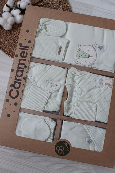 Caramell Barbosa Animal 100% Cotton 10-Piece Hospital Release Set (56-62cm) New Season 2025