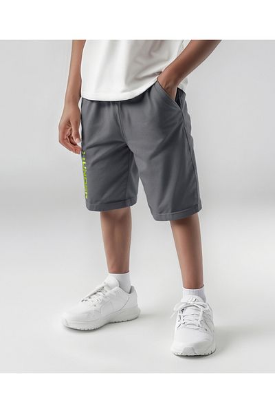Under Armour Graphic Shorts - Pitch Grey