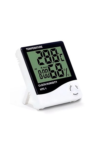 Sale4u Set 2 stații meteo digitale – termometru și higrometru cu senzori de precizie