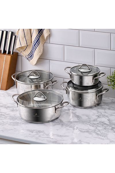 Aryıldız Solo 41 Piece Steel Dowry Set