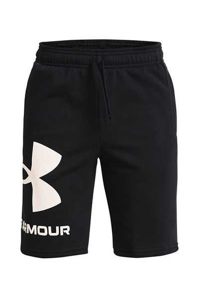 Under Armour شورت جرافيكي - أسود