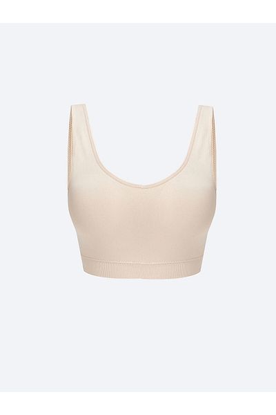 LC Waikiki Lcw Dream Pink No Underwire Padding Flat Seamless Sports Bra
