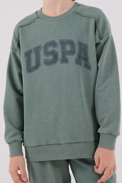U.S. Polo Assn. U.S. Polo Assn Erkek Çocuk Yeşil Eşofman Takımı