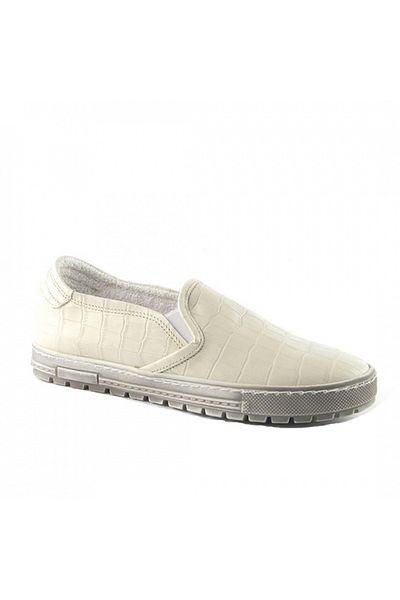 ZAZAMAG Women's casual shoes Adela made of natural leather, cream