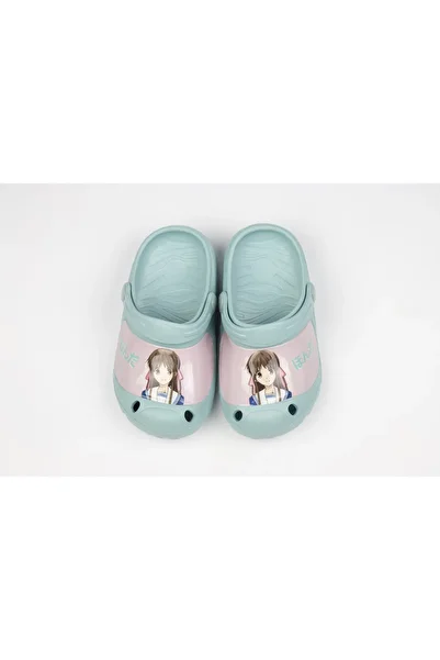 Fruits Basket Kids Clogs Lightweight & Comfortable Slip-On Footwear For Boys – Light Sky Blue
