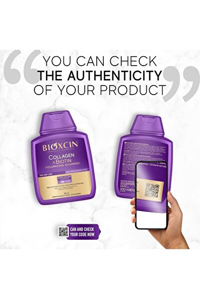 Bioxcin Dolgunluk ve Hacim Veren Dökülme Karşıtı Collagen & Biotin İçerikli Şampuan 3 Al 2 Öde 3 ADET