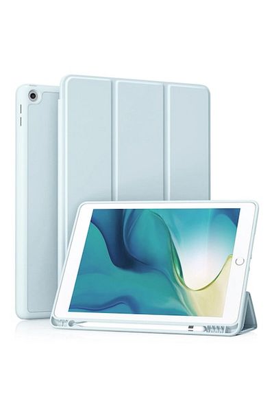 CLICK Husa Protectie pentru iPad 10.2 2019/2020/2021, B33, TPU, Sky Blue