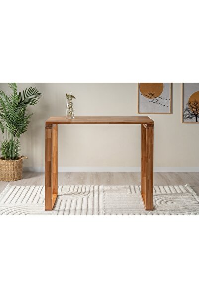 Vivense ANGELOS MASİF AHŞAP BAR MASASI, 116X60
