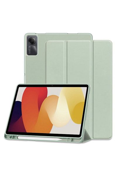 CLICK Case compatible with Xiaomi Crazy Redmi Pad SE 11, S38, TPU, Matcha Green