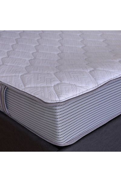 Danube Home Nature Pocket Spring & Latex Mattress 200X200X25 cm | Super King Bed Mattress | Medium Firm Feel