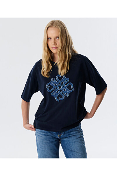 Twist DENİM APLİKELİ T-SHIRT