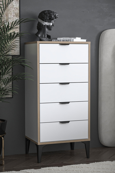 SARMOBİ Arden 5 Çekmeceli Şifonyer , Çamaşırlık