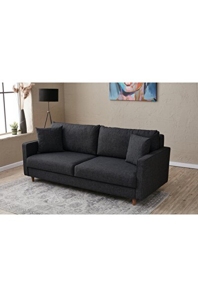 Vivense EVA SERİSİ ÜÇLÜ KOLTUK, ANTRASİT