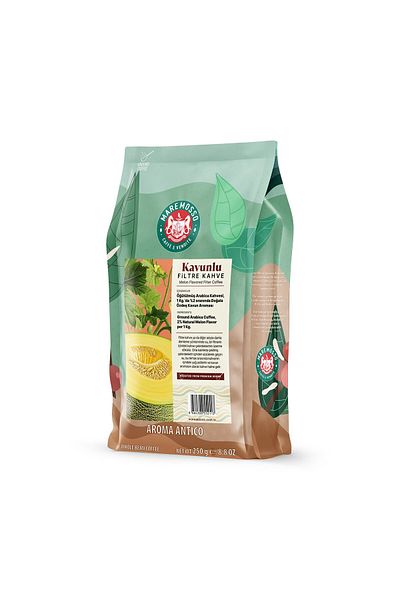Mare Mosso Caffe ê Vendite Melon Flavored Filter Coffee 250 Gr.