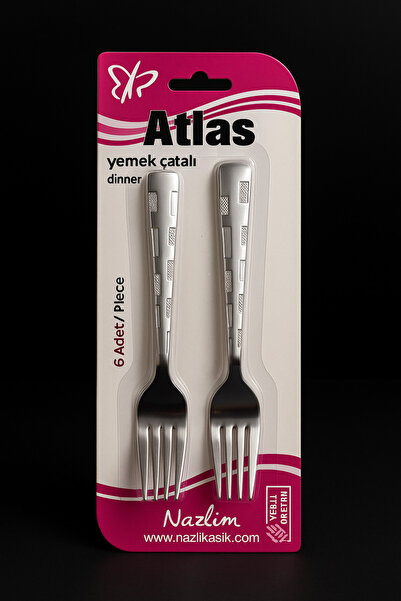 Atlas Superior – 6’lı Yemek Çatalı Seti