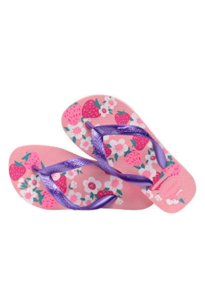 Havaianas Kids Flores Flip Flops - Macaron Pink