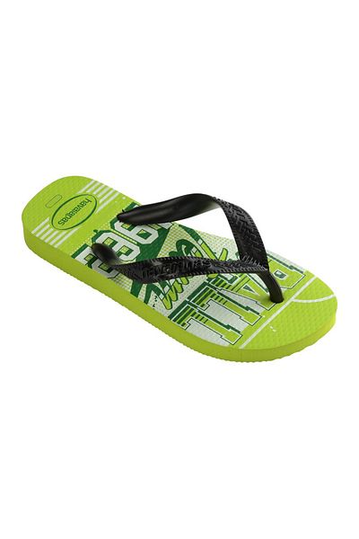 Havaianas Athletic Flip Flops - Lemon Green