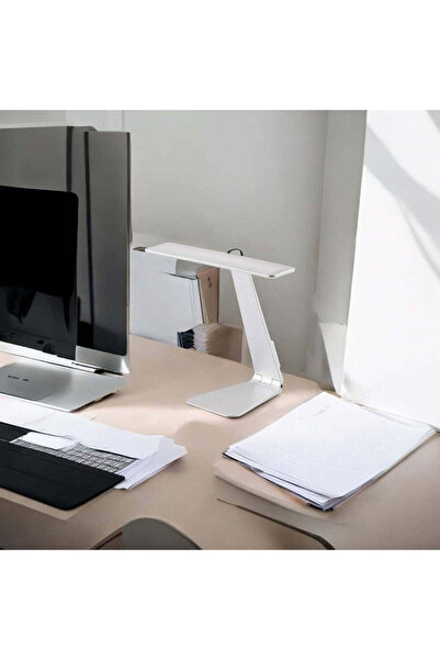 OEM Fixxia Smart Silver LED desk lamp, 3 brightness levels, USB-C fast charging