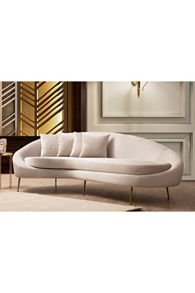 Vivense ESES SOL KOLLU ÜÇLÜ KOLTUK, EKRU