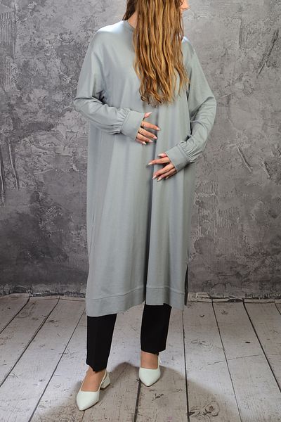 İDOL MODA Comfortable Comfortable Oversize Viscos Long Tunic