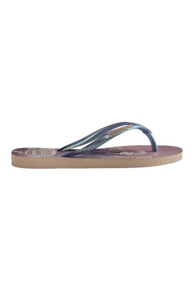 Havaianas Kids Slim Frozen Flip Flops - Ballet Rose