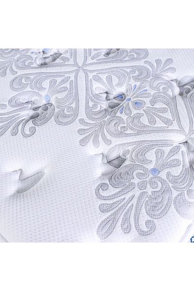 Danube Home Diamond Pocket Spring w/ Pillow Top w/ Memory Foam Mattress 180X200X27cm|King Size|Medium Soft
