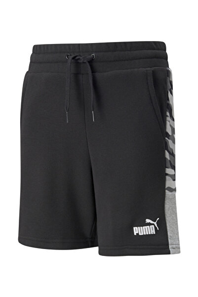 Puma ESS + Camo Shorts - Black