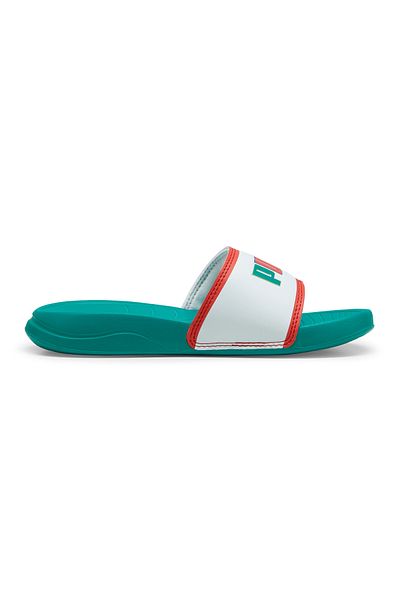 Puma Popcat 20 Ready Set Better Jr Slides - Sparkling Green