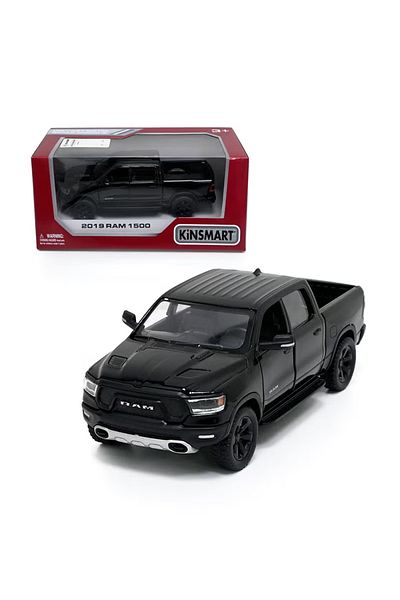 Kinsmart 2019 Ram 1500 Black 1:36 Officially Licensed Die-Cast Metal Model Car