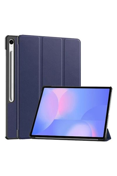 CLICK Husa pentru Samsung Galaxy Tab S10 FE Plus, I7, Microfibra, Blue