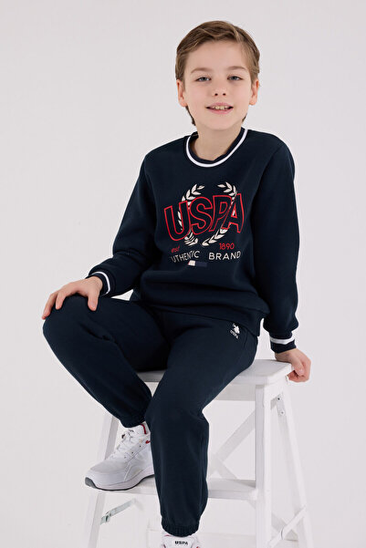 U.S. Polo Assn. U.S. Polo Assn Erkek Çocuk Lacivert Eşofman Takımı