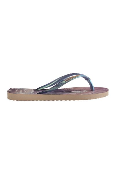 Havaianas Kids Slim Frozen Flip Flops - Quiet Lilac