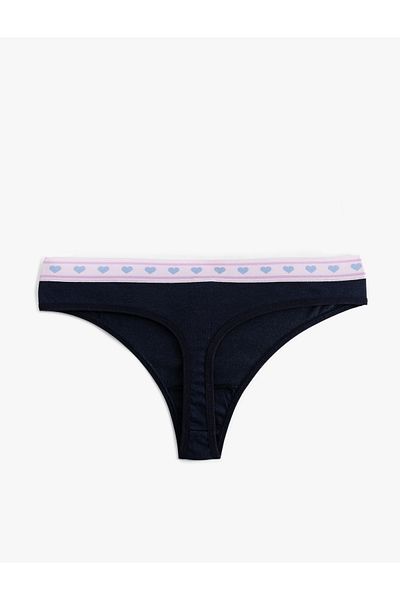 Koton Cotton Heart String Panties