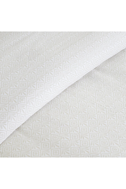 Boutique Blanche 3pcs cotton duvet cover 160*200cm - 300 thread count white