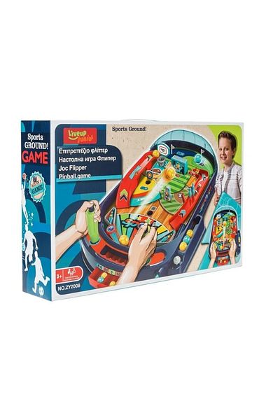 divendi-ro Game Table, Pinball, Basketball and Football, plastic, 3 years+, 47.5x9x30cm