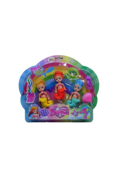 toysclub KARTELADA 3'LÜ DENİZ KIZI