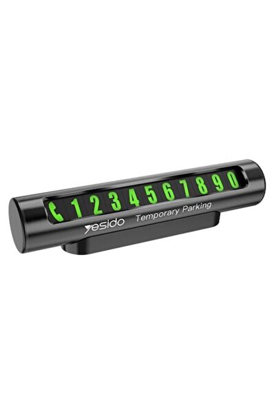 Yesido Suport Numar Auto Bord, Parking, X1845, Black