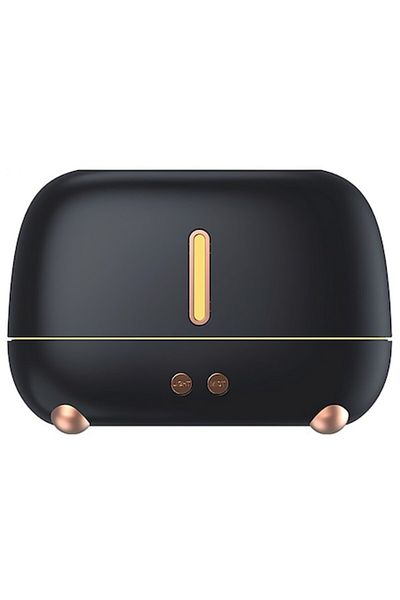 CLICK Umidificator Flame, cu Aromaterapie, 7 Culori, 250 ml, Negru