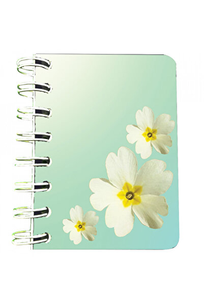 Editura Soapta stelelor Carnet cu spira Floricele de primavara, 7 x 10 cm, 75...
