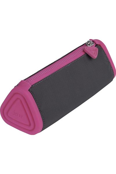 Serve Necessaire triunghiular Prismo, gri/roz