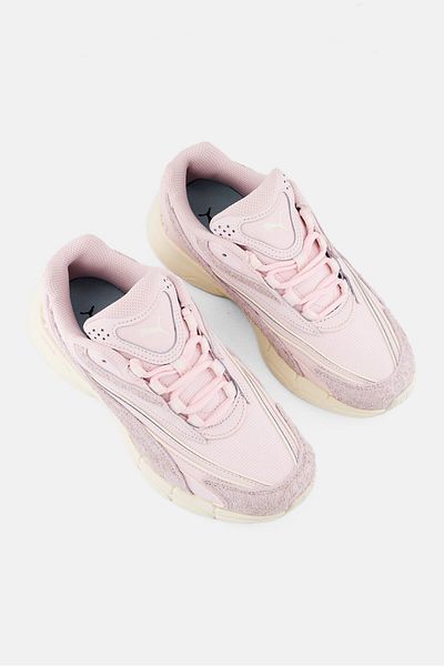 Puma Kids Boy Teveris Nitro Vortex Hairy Lace Up Outdoor Shoes, Light Pink