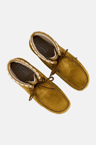 CLARKS Men Lace Up Casual Shoes, Khaki