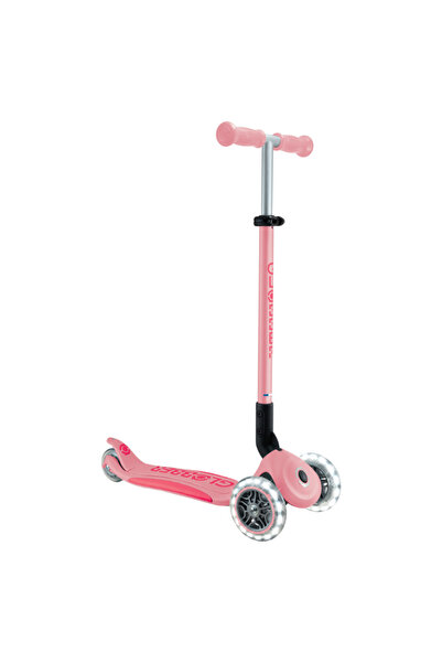 Globber Elite Deluxe Işıklı Scooter - Pastel Pembe