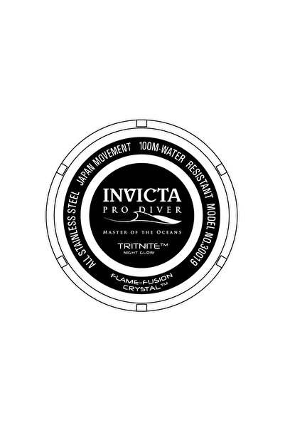 Invıcta 330019 Men's Wristwatch