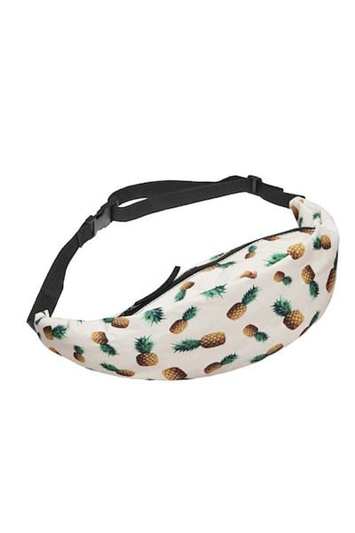 OEM Borseta unisex marime universala, Urban Break, alb multicolor