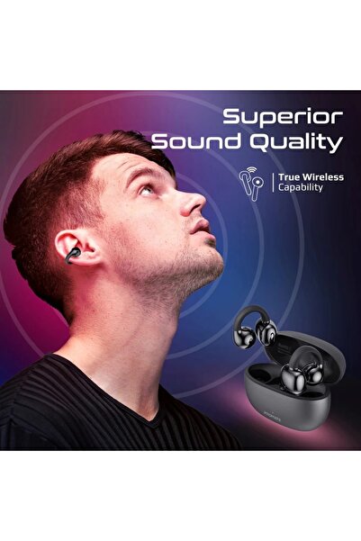 Promate AudioFit™ Open Ear Clip On TWS Earbuds IntelliTouch