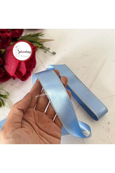 Gelincimherşey 3 cm Glitter Satin Ribbon