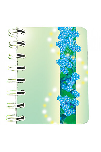 Editura Soapta stelelor Carnet cu spira Nu-ma-uita ADN, 7 x 10 cm, 75 foi veline