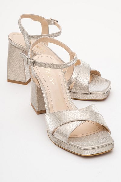 Ataköy Ayakkabı WOMEN'S THICK HEEL SHOES