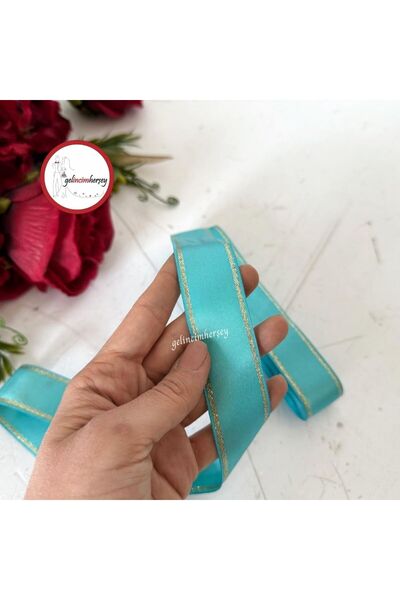 Gelincimherşey 3 cm Glitter Satin Ribbon